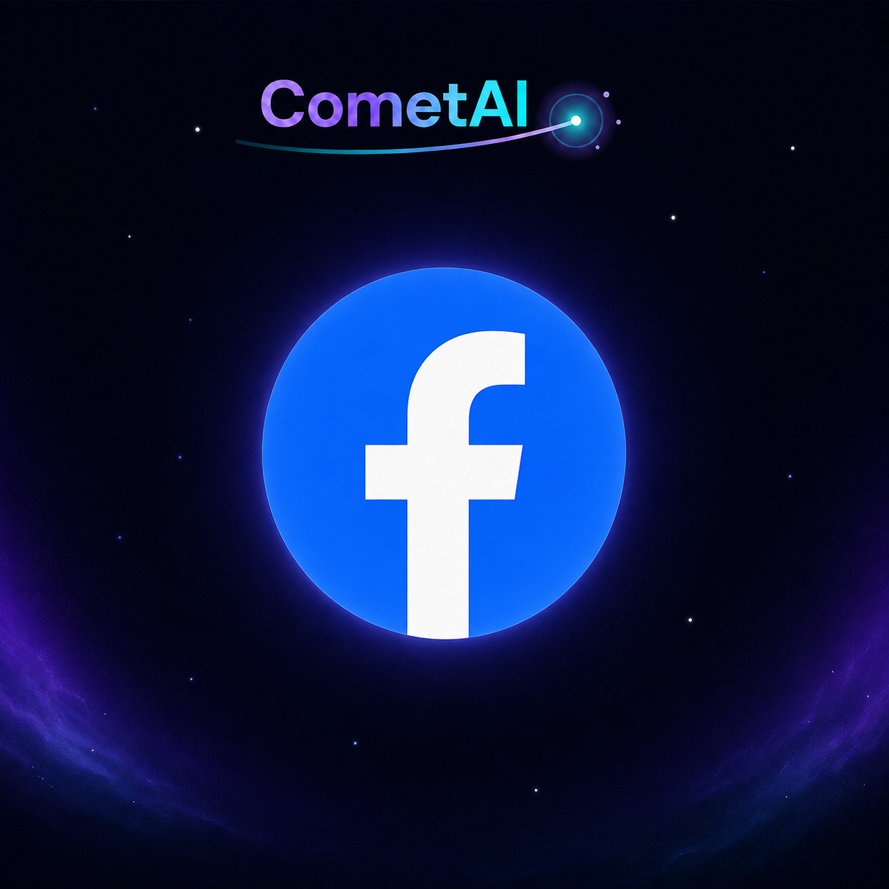 CometAI Facebook artwork